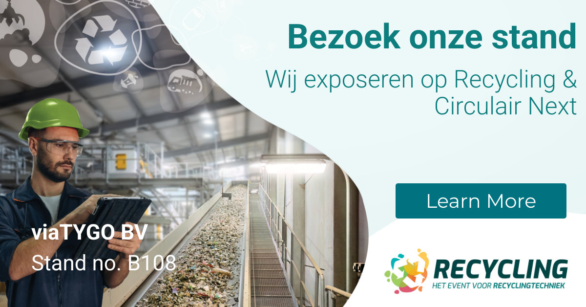 Bezoek viaTYGO bij Vakbeurs Recycling